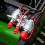 FY55J Green EPA Euro V Standard Skid Steer Loader With 3 Cylinder 3 Valves Or 4