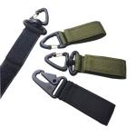 Outdoor Nylon Web Belt Hook Backpack Hanging Swivel Hook Tactical Army Strap