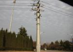 132KV S235JR Transmission Steel Tower Flange / Overlapping Connection