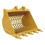 OEM 8.7m3 Excavator Skeleton Bucket For Reclamation Cleaning Land