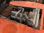 Red Hitachi EX200-5 Excavator 20 Tons Isuzu Engine 3293 Working Hours 90%