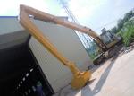 19600 Mm Max Reach Material Handling Arm Non Extra Counter Weight Yellow Color