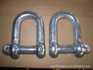 China U.S Type Rigging Hardware Mainr Galvanized G210 Screw Stainless D Shackle factory