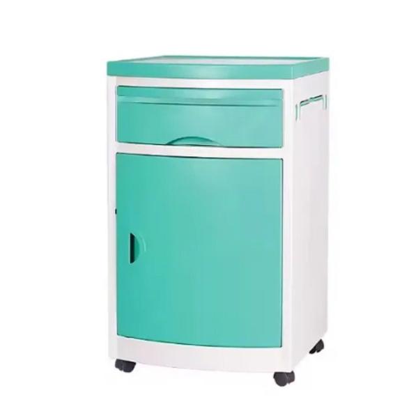 China Nursing Home Hospital Bedside Cupboard Movable Compact And Lightweight factory
