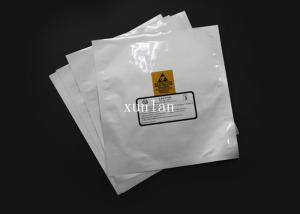 China Electronic Cubic Aluminium Foil Laminated Pouches Any Size With Zipper factory
