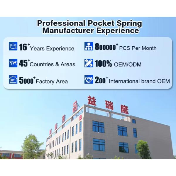 Customized High Elasticity Steel With Knitted Fabric Sofa Pocket Spring 3