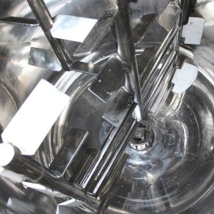 Cosmetic Ointment Homogenizing Emulsifier Mixer Tank Large With Heating