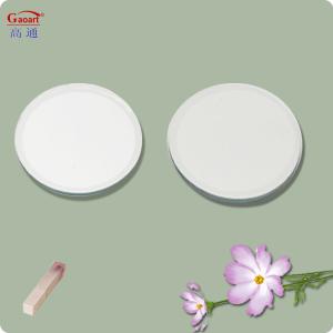 China Home Decor Full Length Round 80Cm Wall Adhesive Tray Two-Way Frameless Bathroom Mirror factory