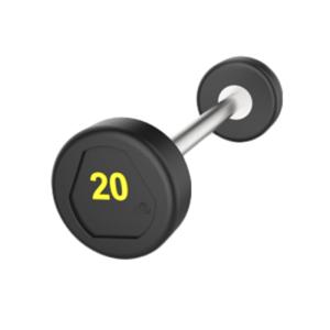 China Commercial Gym Use WeightLifting Barbell Straight And Curl Type Available factory