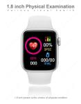 HS6621 Bluetooth Calling Smartwatch Sport Fitness Bracelet 190mAh