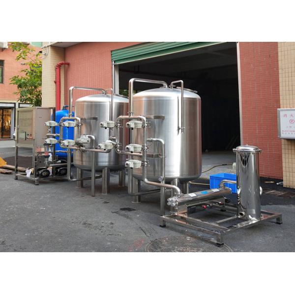10TPH RO Mineral Water Iron Removal Purifying Filter Machine Purification System