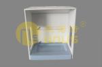 Monolithic epoxy resin fume hood lining sheet for scientific research and