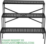 Metal Plant Stand Garden Display Shelf Flower Pot Holder Storage Organizer Rack