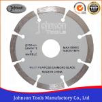 4 Inch Stone Cutting Discs , Diamond Segment Saw Blade High Speed
