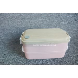 Vacuum Double Layer Bento Box Leakproof Airtight Storage