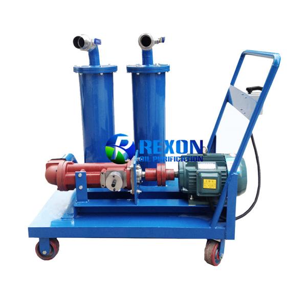 China Small Portable Oil Purifier JL-II-100 with Two Stage Filters factory