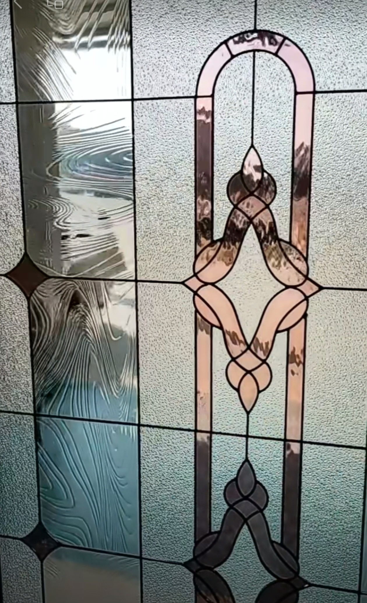 Stain Glass Art Art Deco Memphis Stained Glass Panel Stained Glass Art Work