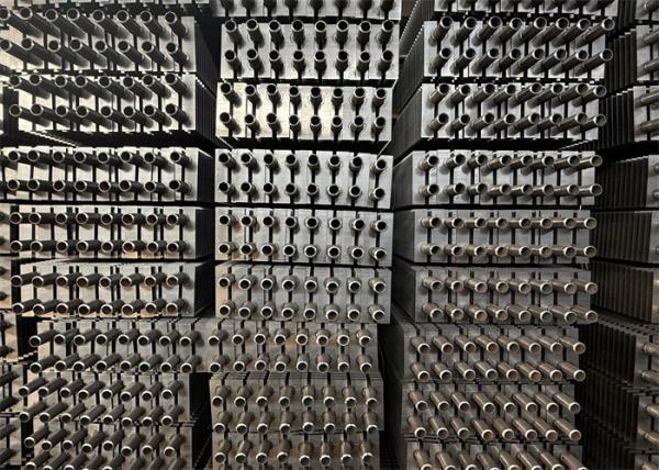 Boiler Fin Tube Customizable Non Ferrous Metal Spiral Finned Tubes For Heat