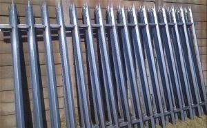 China Welding Firmly Galvanised Metal Palisade Fence , Palisade Fence Pales factory