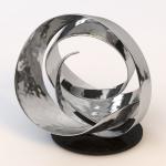 Stainless Steel Water Ripple Art Sculpture Hotel Leisure Area Design Furniture