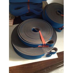 Lathes Rubber Flat Power Drive Belts Automatic Abrasion Resistant