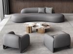 Star Hotel Lobby Furniture Sofa Chair Table Set Customised Regular Size