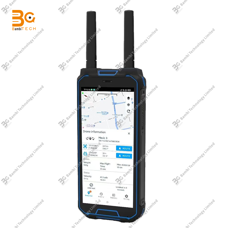 UAV Detector System Bluetooth ,gps DJI drone detector for drone finding