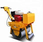 9HP Vibratory Single Drum Road Roller Machine With Honda Engine 20L Water Tank