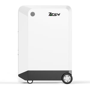 China 2KW Home Commercial Solar Battery Solar Power Generator With Wheels factory