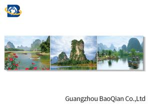 China Beautiful Nature Scenery 3D Lenticular Images Stereograph Printing 30*40cm Size factory
