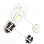 S14 3V Vintage Style Led Bulbs Warm White 2700K E27 Energy Saving