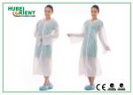 Disposable PE Nonwoven Visitor Gown Disposable Waterproof Lab Coat Lab Gown