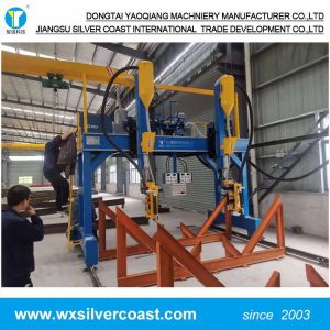 China Submerged Arc H Beam Welding Machine 1000mm With Double Cantilever For Steel Structure on sale