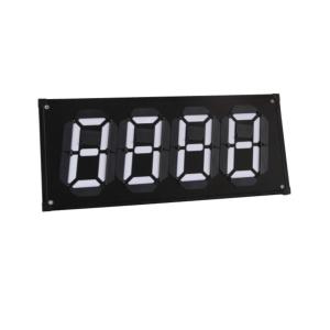 China Reflective Type Waterproof Magnetic Flip Gas Price Sign Digital Signage And Displays factory