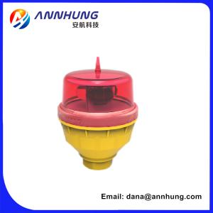 China Anti UV Solar Aviation Obstruction Light GPS Sync Monocrystalline Silicon factory