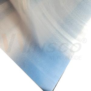 China 1250mmx2500mm Strong Wxport Package Mill Edge Stainless Steel No.4 Satin Brushed Finish Sheet 316 Grade factory
