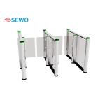 Outdoor Biometric Access Control System Turnstile Speed Gate Systems Stainless