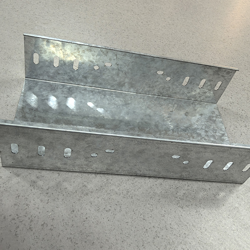 Smooth Galvanized Cable Tray Durable And Strong Screws Installation Method Easy To Install