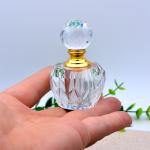 Luxury 3ml Empty Crystal Essential Oil Bottle Hot Stamping Shockproof