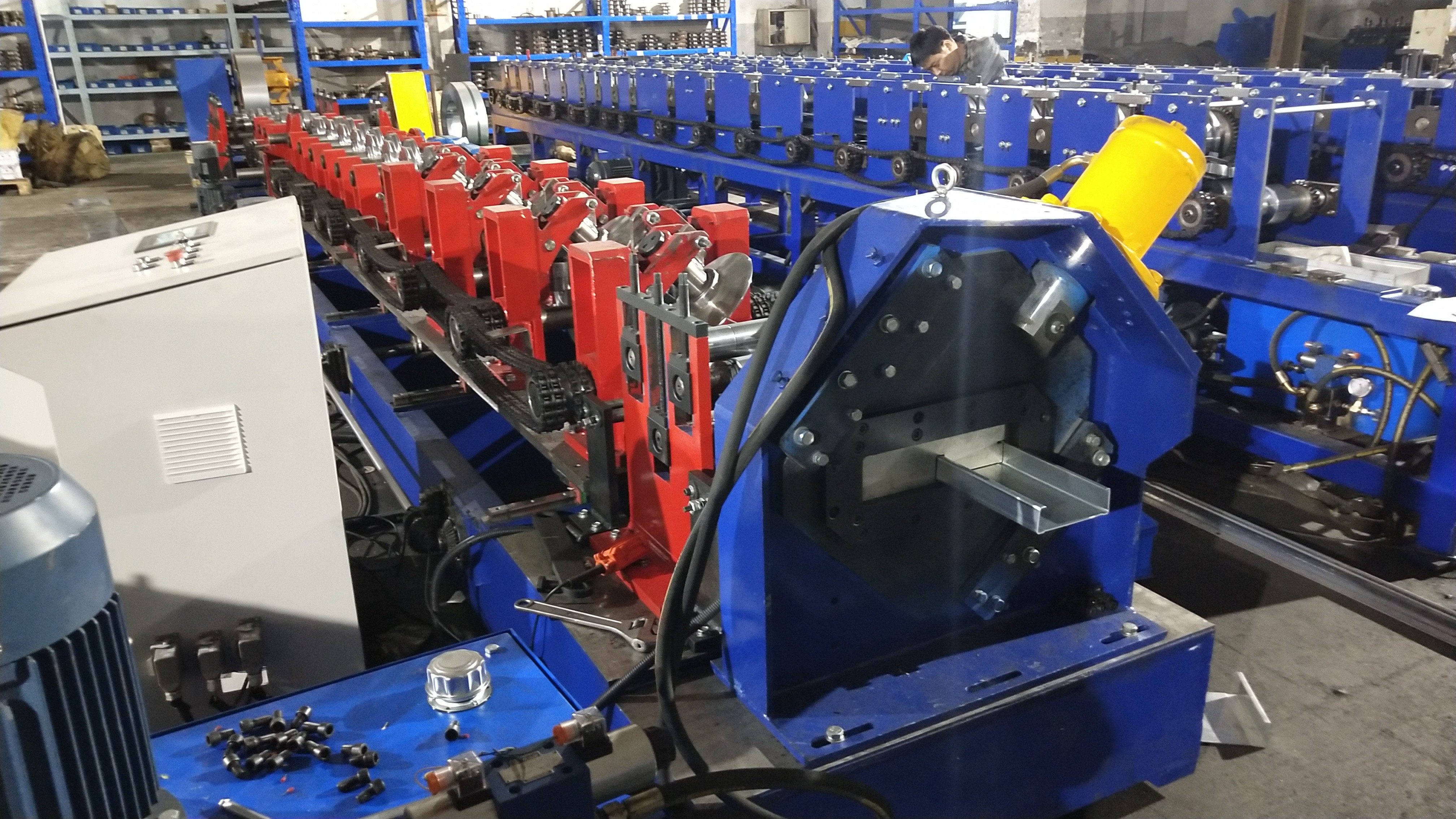 C/Z Purlin Interchangeable Roll Forming Machine