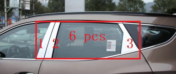 Auto Spare Parts Car Window Trim / Side Window Trims for Hyundai IX45 New