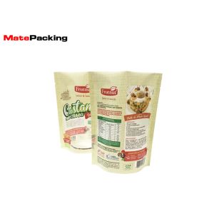 Microwaveable Food Grade Retort Pouch Bag Transparent Oxygen Barrier For