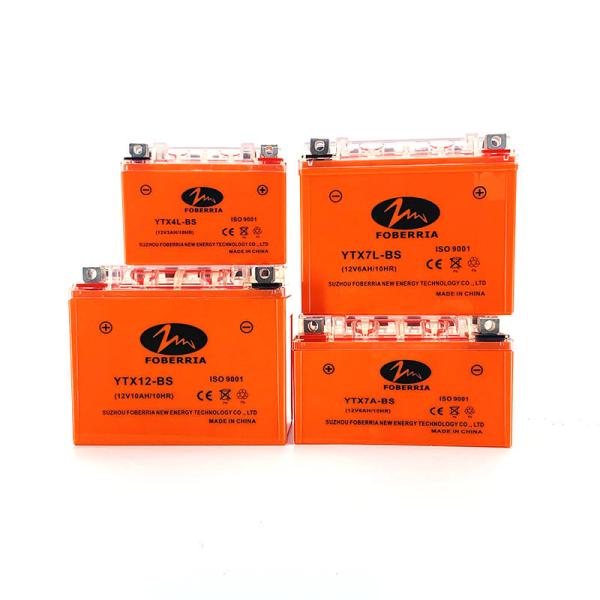YTX4L BS Motorcycle Lead Acid Battery 12V 3.5ah sealed lead acid motorcycle