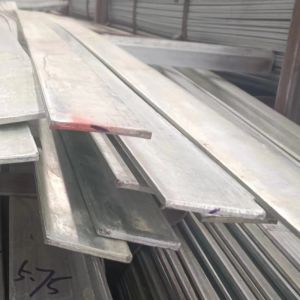 China Cold Rolled Galvanized Flat Bar Steel With Customizable Zinc Coating on sale