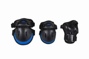 China Black Roller Skating Protective Gear Relieves Pain From Impact factory