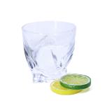 Whiskey Sour Crystal Glass Gold Rimmed Lead Free