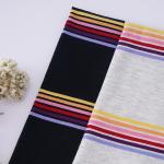 Skin-Friendly And Smooth High Color Fastness Clear Texture Striped Knit Fabric