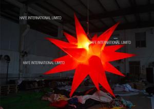 China 1000w Custom Inflatable Lighting Star Inflatable Lighting Decoration For Party Wedding Event factory
