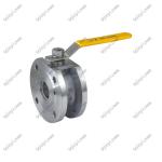 Stainless steel clamp type ball valve with ISO5211 mounting pad