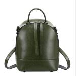 Vintage School Bag Cowhide Backpacks for Women Newest Genuine Cow Leather Double